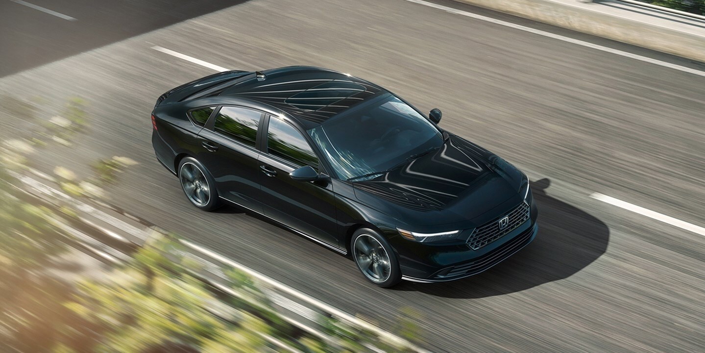 2026 Honda Accord Hybrid on the road.