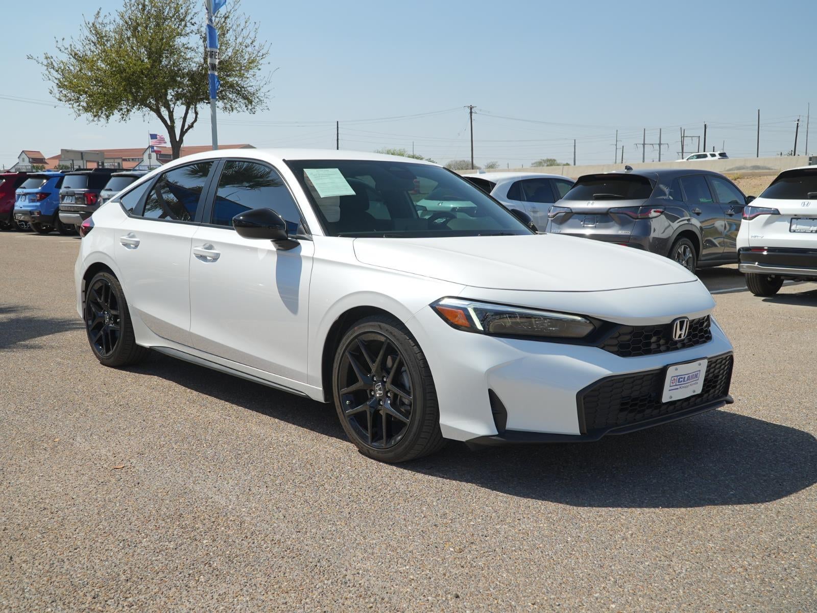 2026 Honda Civic Hatchback Sport