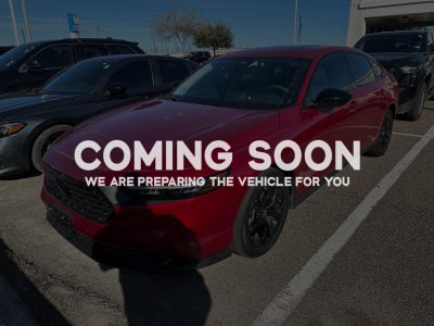 2025 Honda Accord Sedan SE
