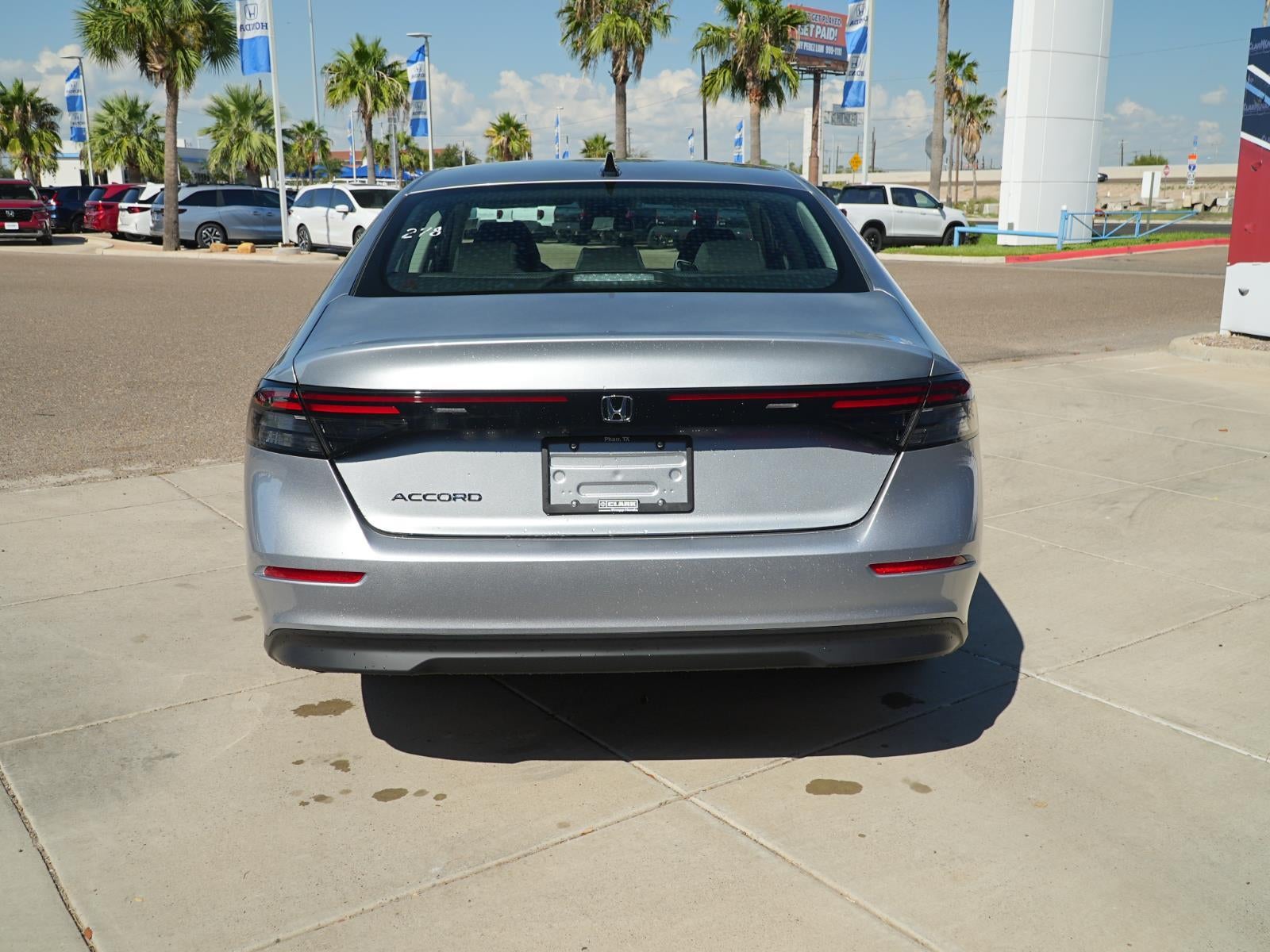 2025 Honda Accord Sedan SE