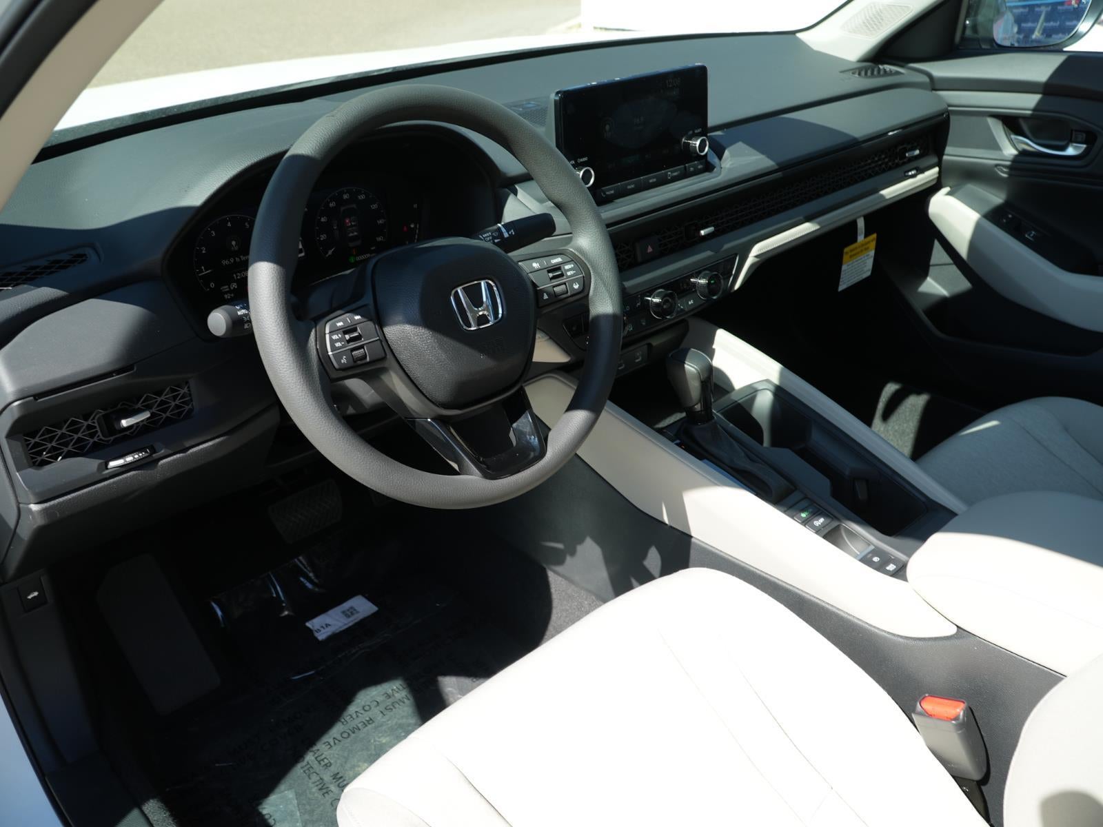 2025 Honda Accord Sedan SE