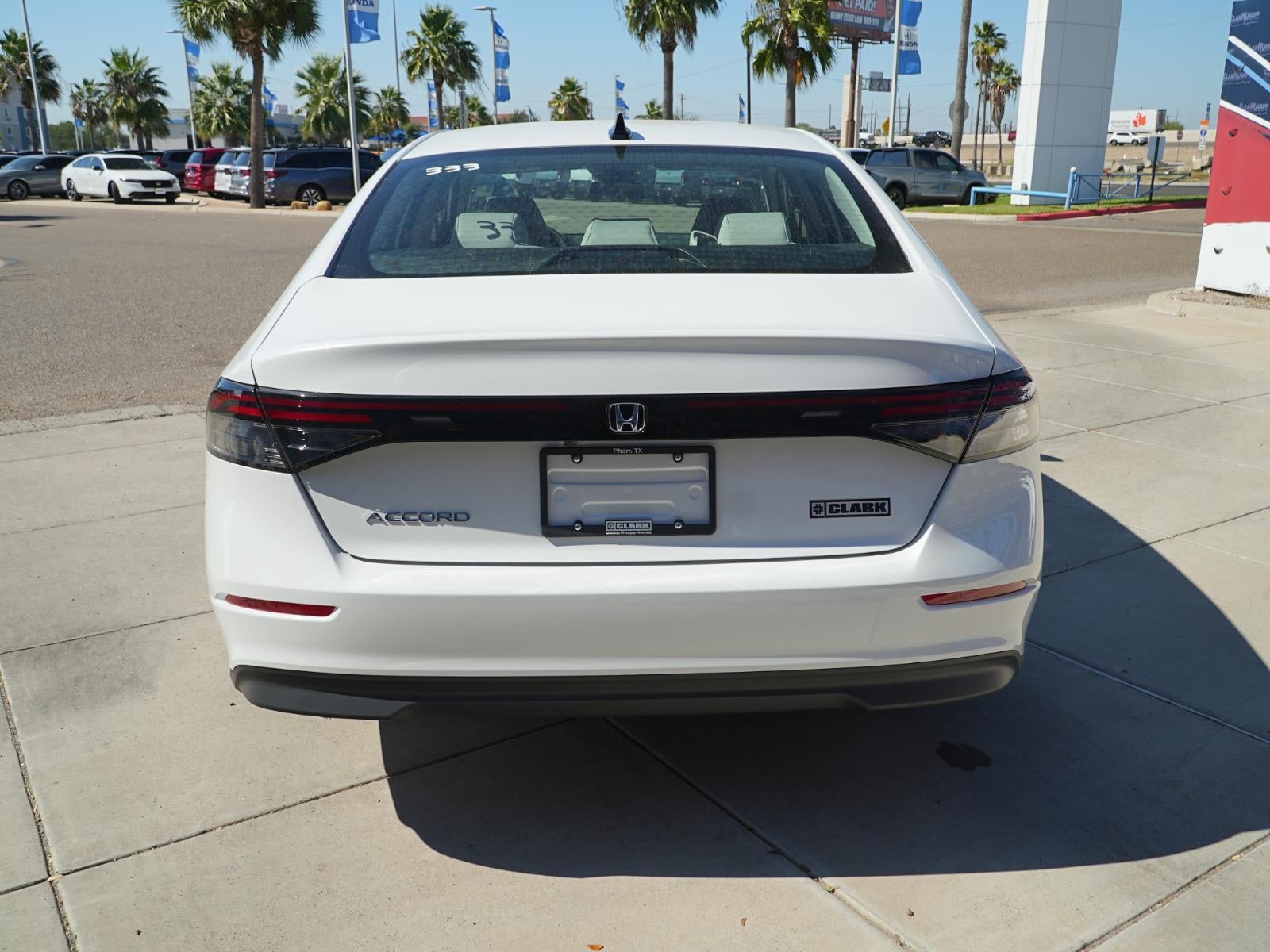 2025 Honda Accord Sedan SE