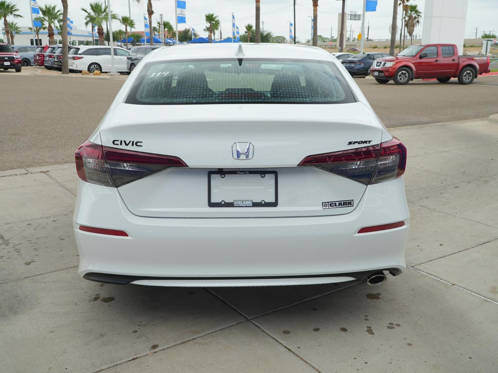 2026 Honda Civic Sedan Sport