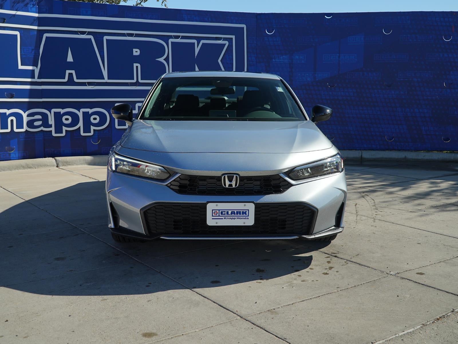 2026 Honda Civic Sedan Hybrid Sport