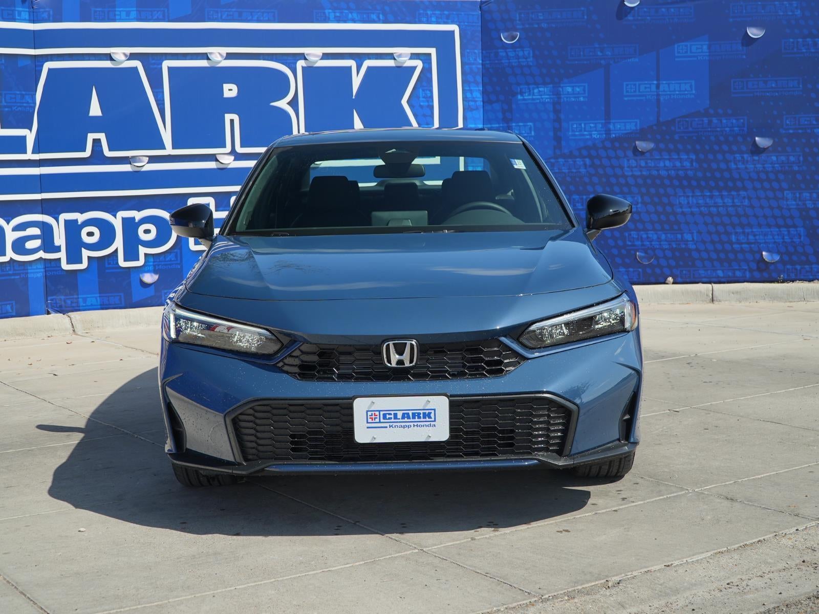 2026 Honda Civic Sedan Hybrid Sport Hybrid