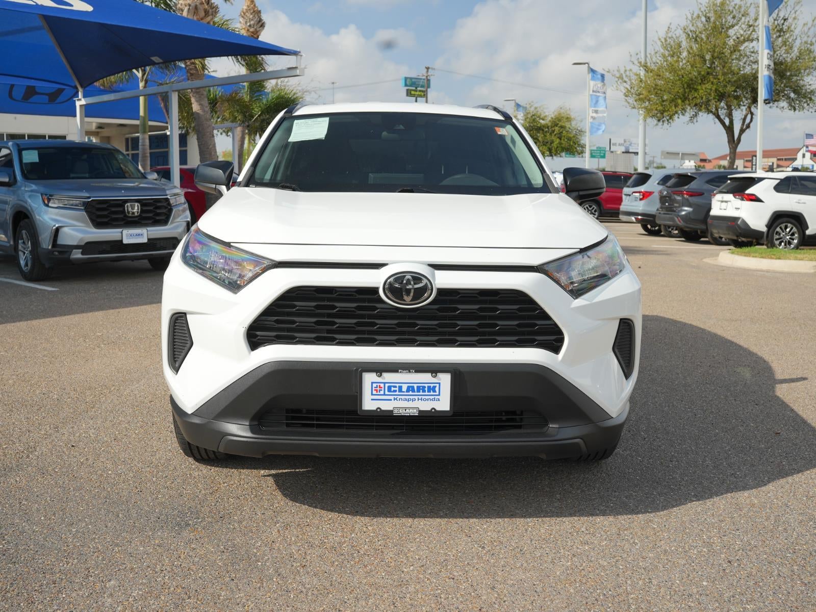 Used 2021 Toyota RAV4 LE with VIN 2T3H1RFV3MW175254 for sale in Pharr, TX