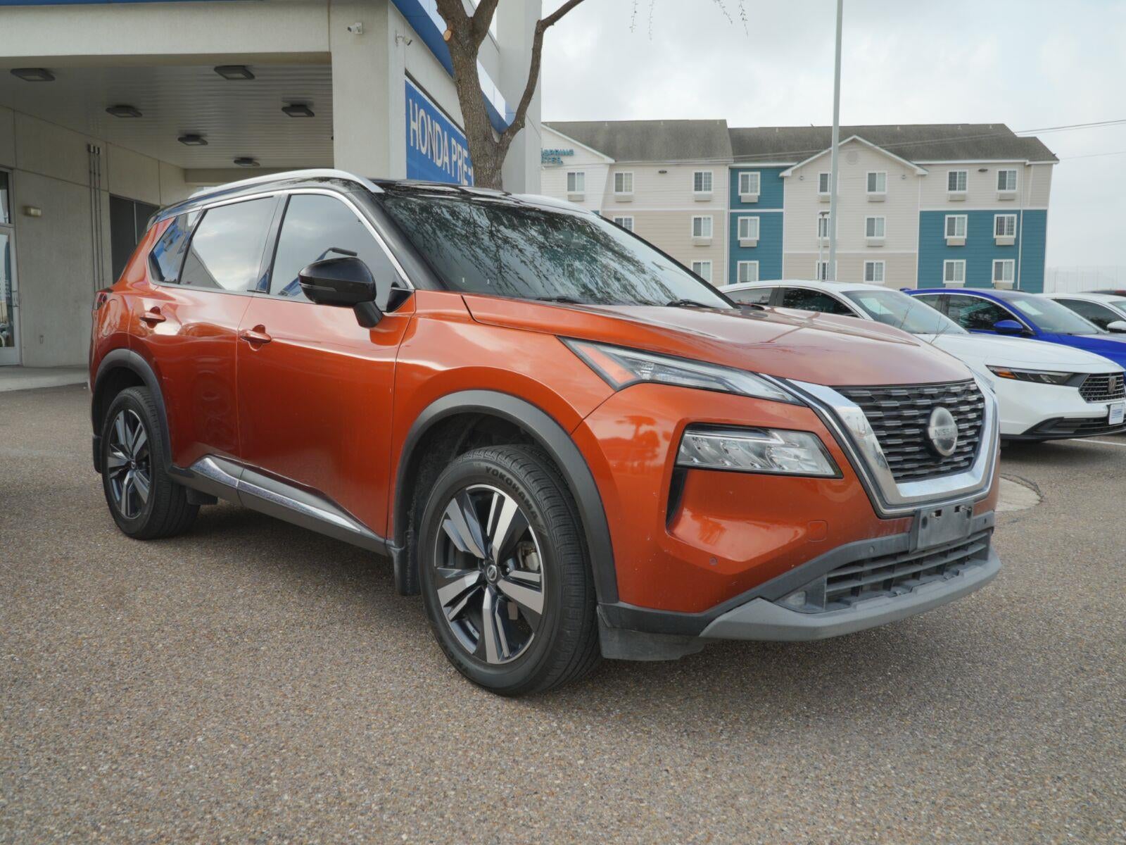 Used 2021 Nissan Rogue SL with VIN JN8AT3CA8MW015239 for sale in Pharr, TX