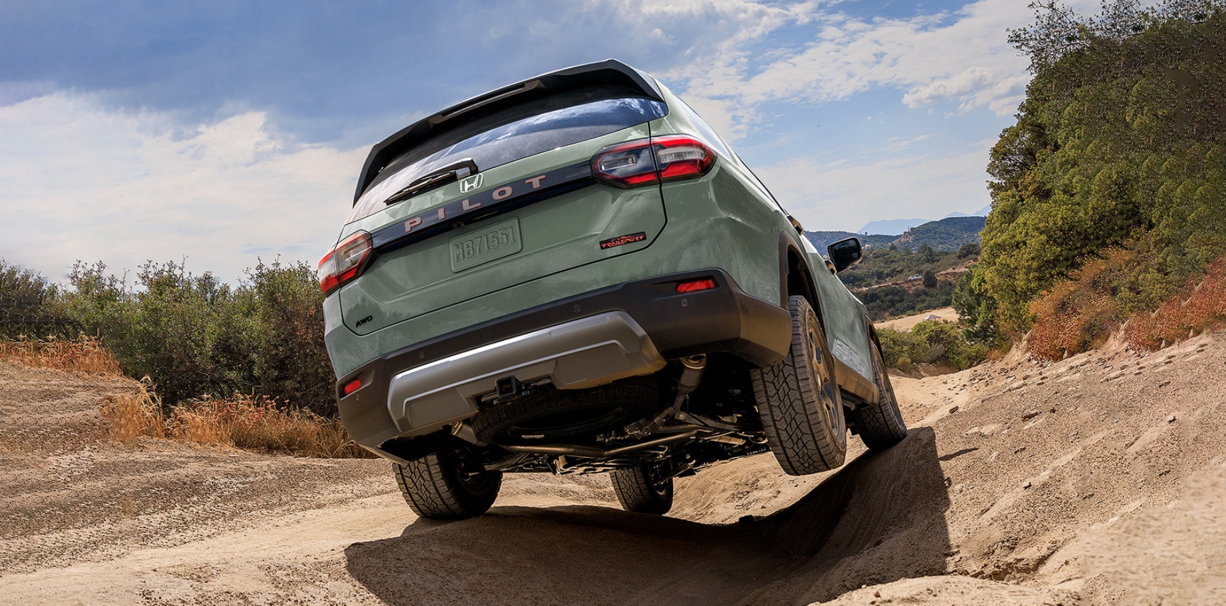 2026 Honda Pilot TrailSport Off-Roading