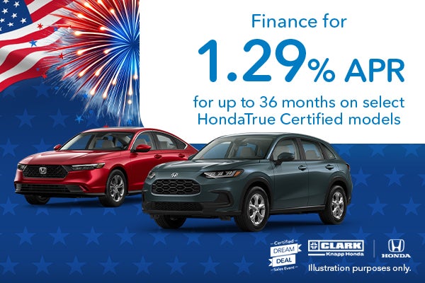 Certified Dream Deal Sales Event