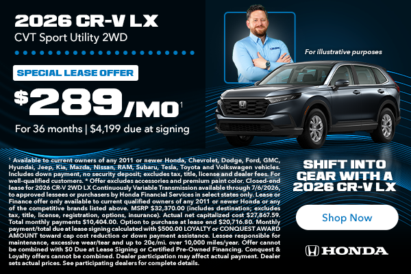2026 Honda CR-V