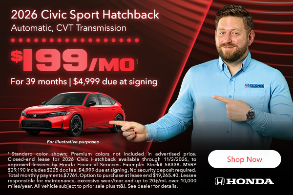 2026 Honda Civic Hatchback