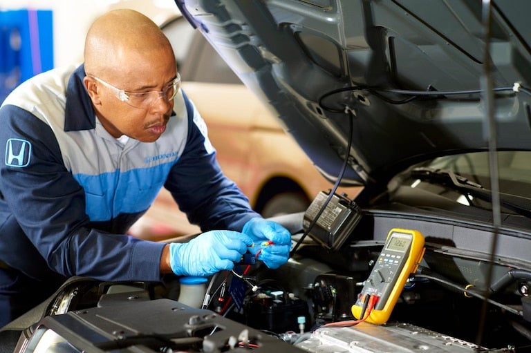 service tech Clark Knapp Honda in Pharr TX